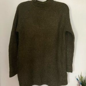 Old Navy Sweater Dress Green XS Knit BRAND NEW